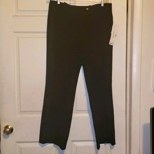 Black Modern Fit Slacks.